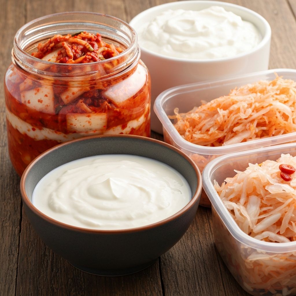 發酵食品 vs 益生菌補充劑：科學比較優缺點，教你如何選擇