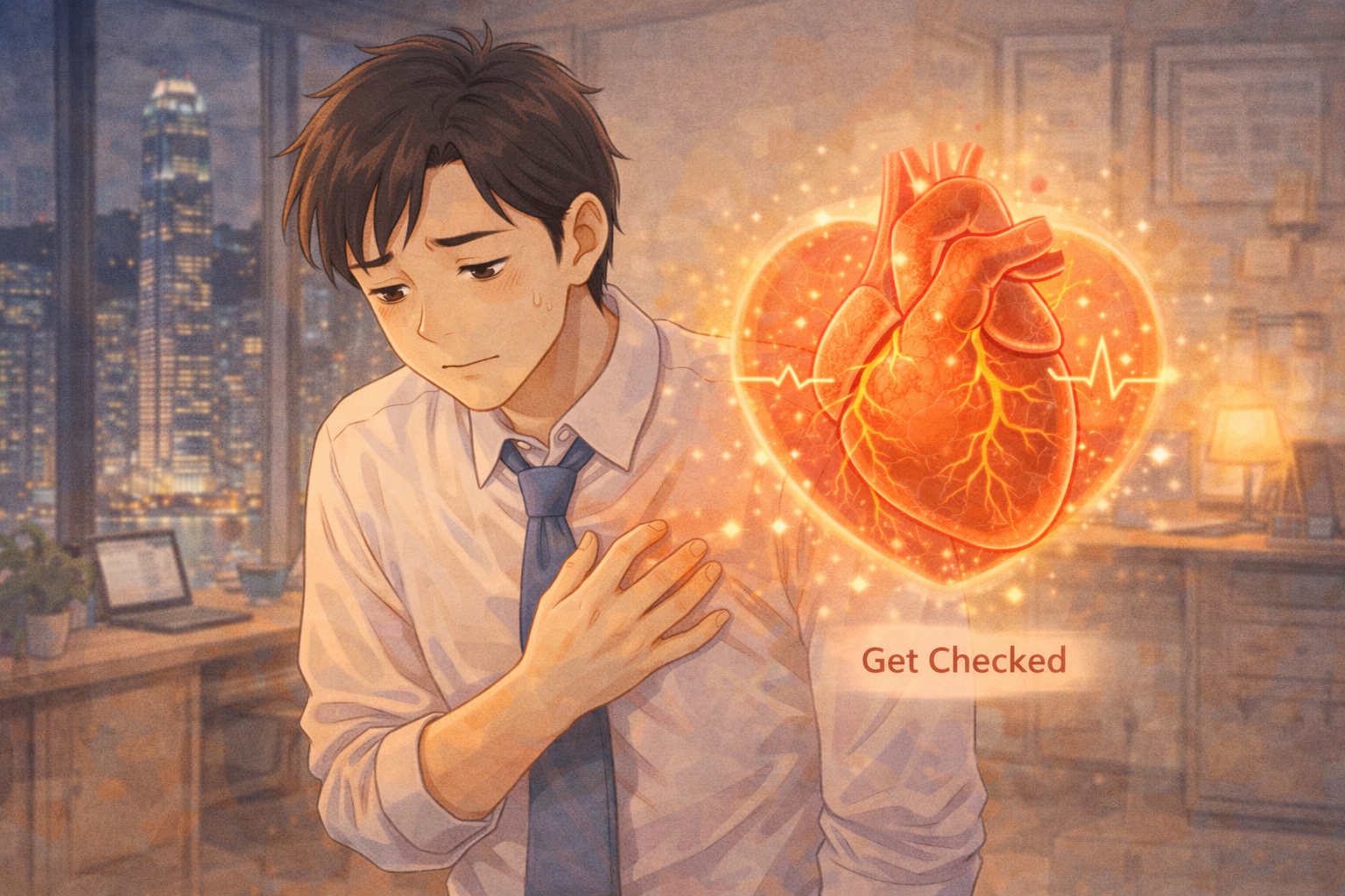 【心臟警號】30 秒自測：咩症狀要即刻求醫？